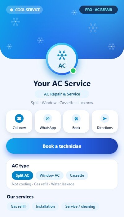 AC Repair & Service