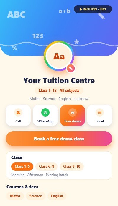 Tuition Centre